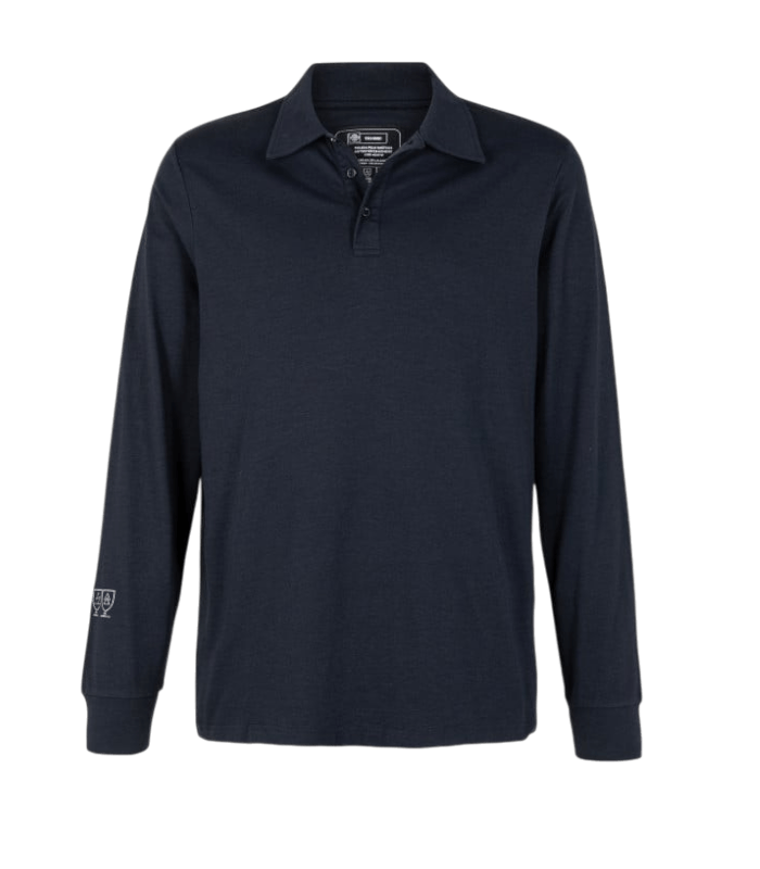 Polera Polo Ignifuga Antiestática Manga Larga Hombre